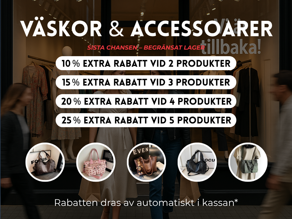 VÄSKOR & ACCESSOARER