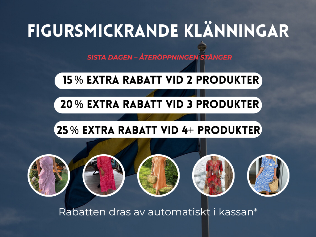 Figursmickrande klänningar