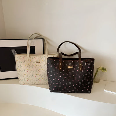 Belle Charme Tote™ – Stilren axelväska med charm och funktion