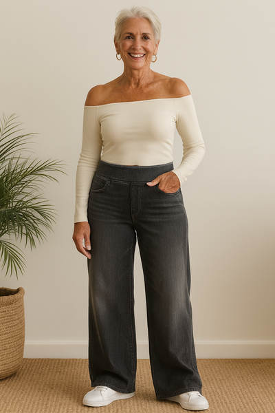 Evi™ – Stretchjeans med stil och komfort
