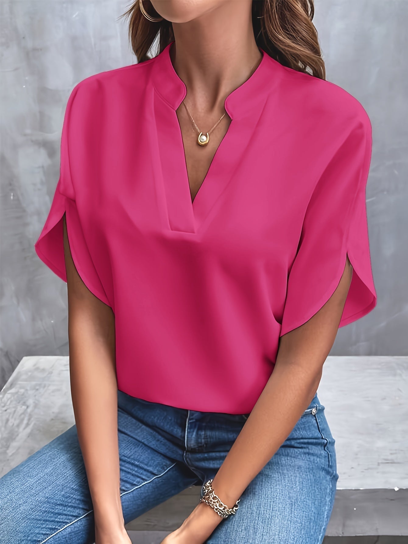 Helena™ – Stilren blus med självsäker elegans
