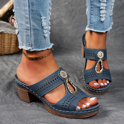 Annika™ – Snygga och bekväma ortopediska sandaler