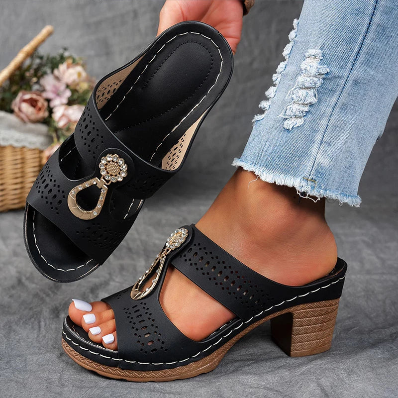 Annika™ – Snygga och bekväma ortopediska sandaler
