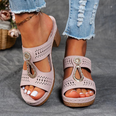 Annika™ – Snygga och bekväma ortopediska sandaler