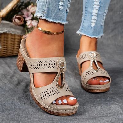 Annika™ – Snygga och bekväma ortopediska sandaler