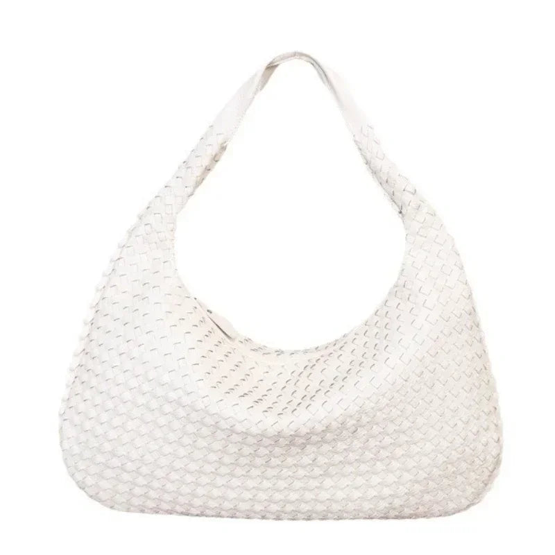 WovenCharm™ – Flätad axelväska med tidlös elegans