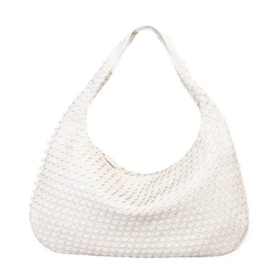 WovenCharm™ – Flätad axelväska med tidlös elegans