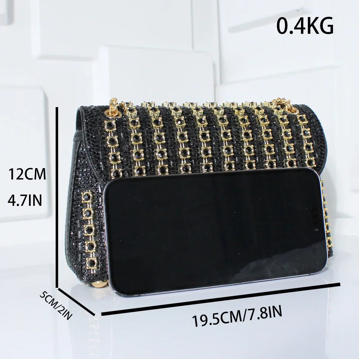 Dazzle Strass™ – Mini Axelväska med glamour som ingen annan