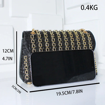 Dazzle Strass™ – Mini Axelväska med glamour som ingen annan