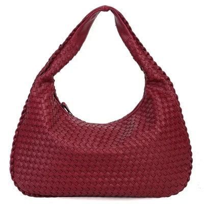 WovenCharm™ – Flätad axelväska med tidlös elegans