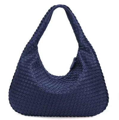 WovenCharm™ – Flätad axelväska med tidlös elegans