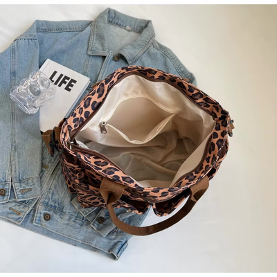 Tessi™ – Axelväska med leopardmönster