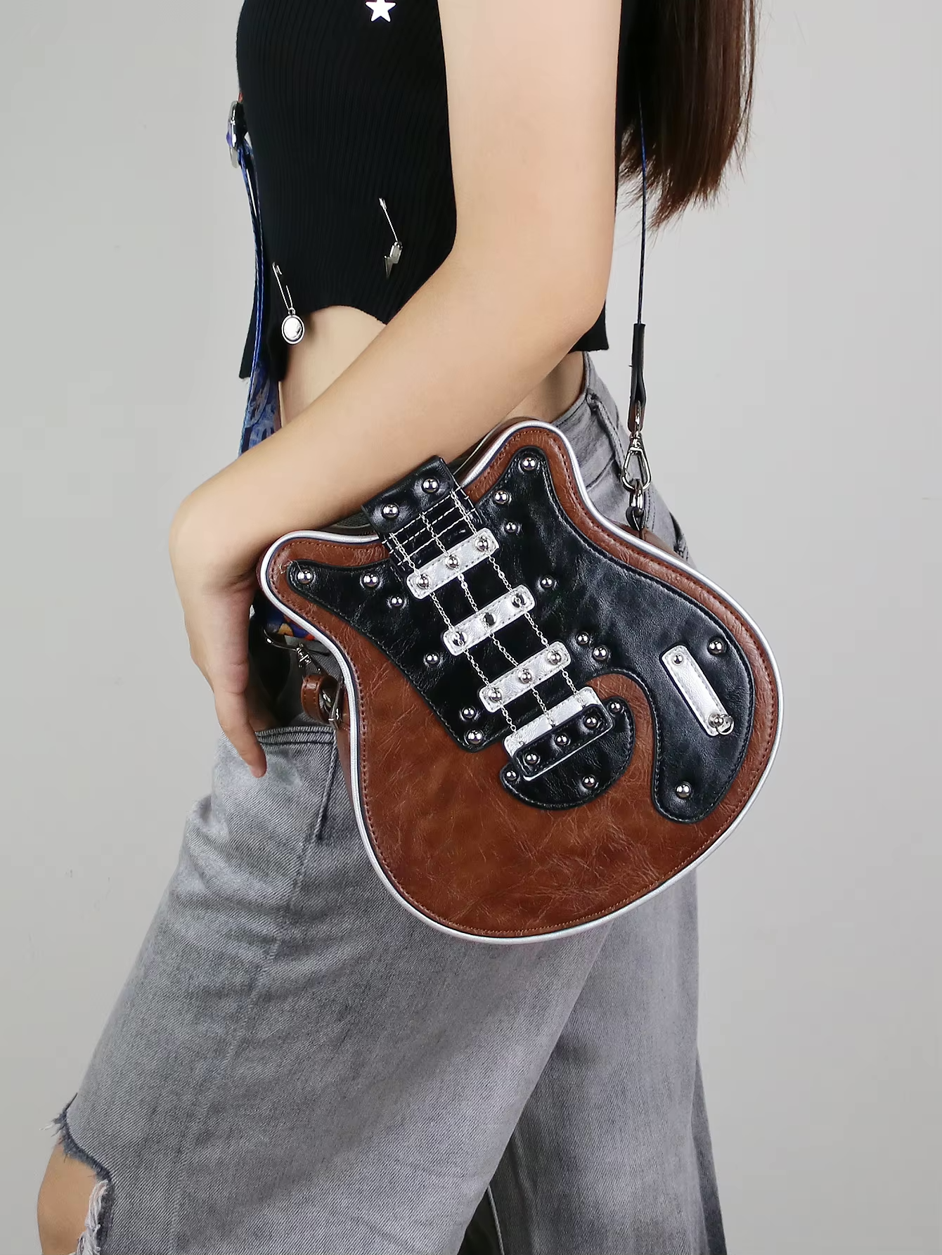 RebelMuse™ – Gitarr Axelväska