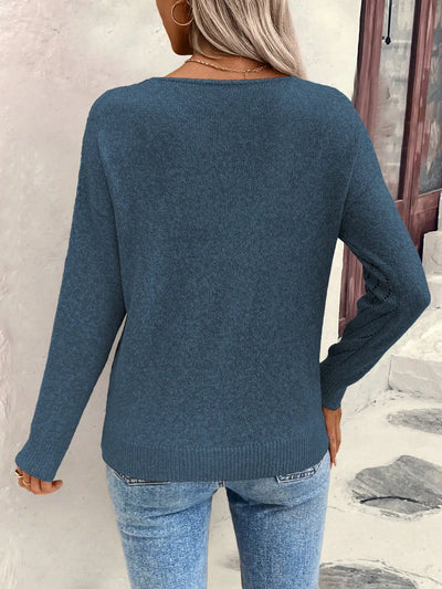 Blythe™ – avslappnad tröja med V-ringning