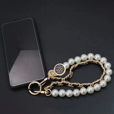 Luxe Pearl Charm Strap™ – Väsk­smycke