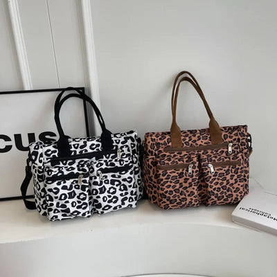 Tessi™ – Axelväska med leopardmönster