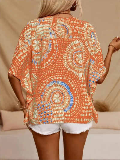 Ellaine™ – Boho-blus med färg, frihet och personlighet