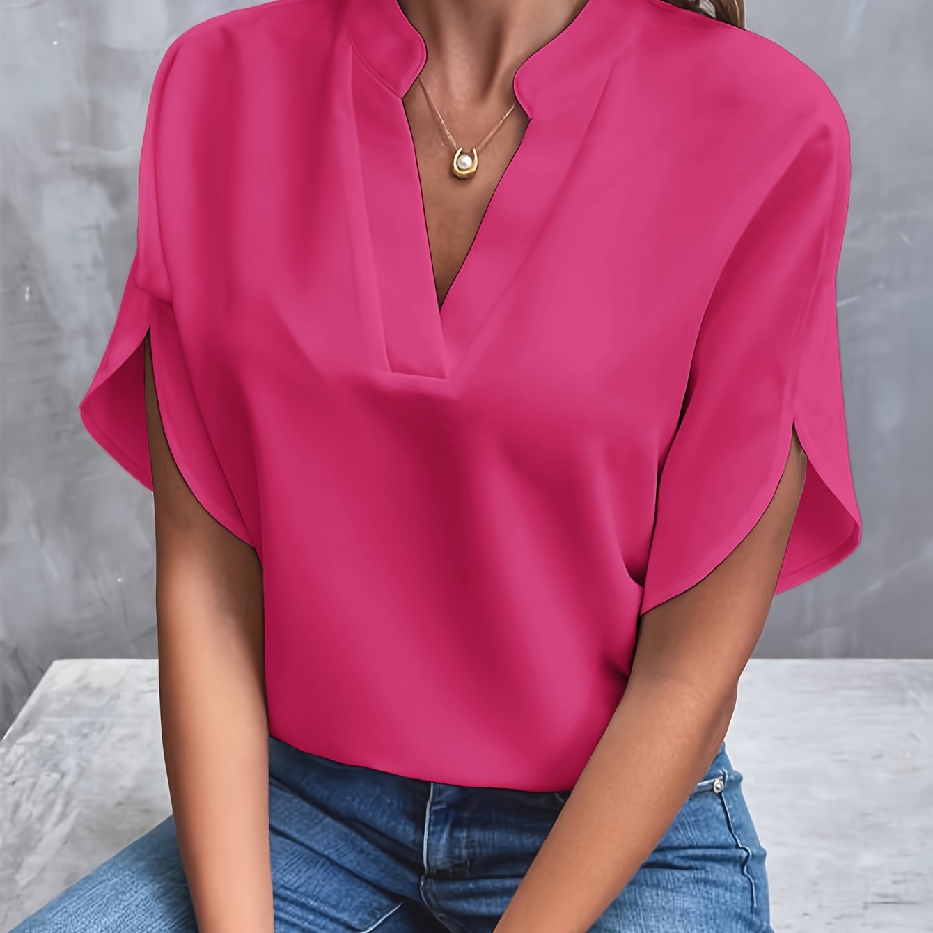 Helena™ – Stilren blus med självsäker elegans