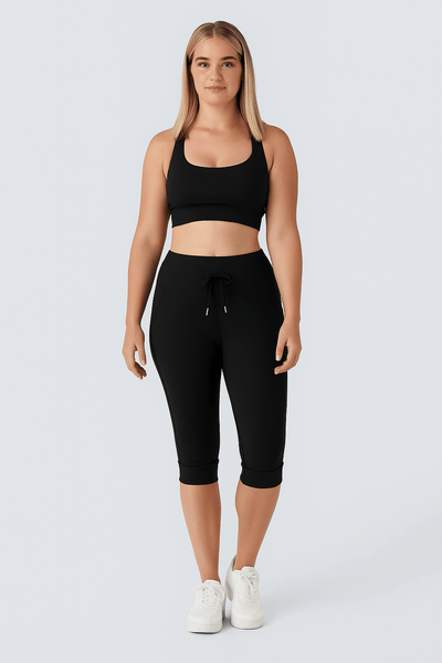 Linnea™ – Höga sportiga capribyxor