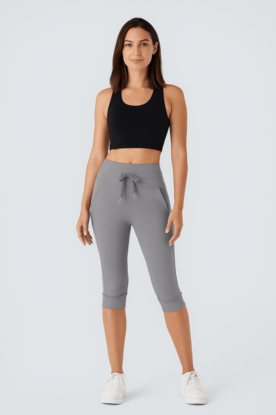 Linnea™ – Höga sportiga capribyxor