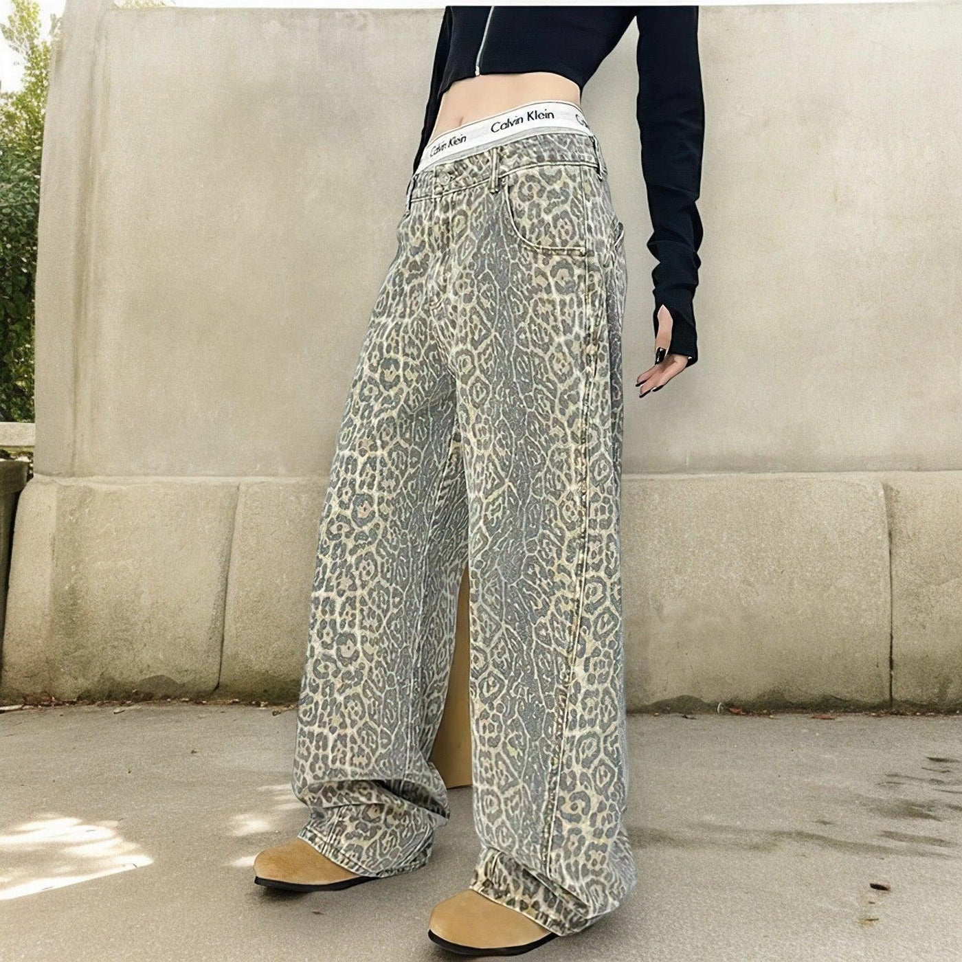 Anna™ - Urban Leopard Byxor