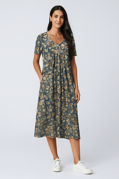 Birgitta™ – Blommig sommarklänning