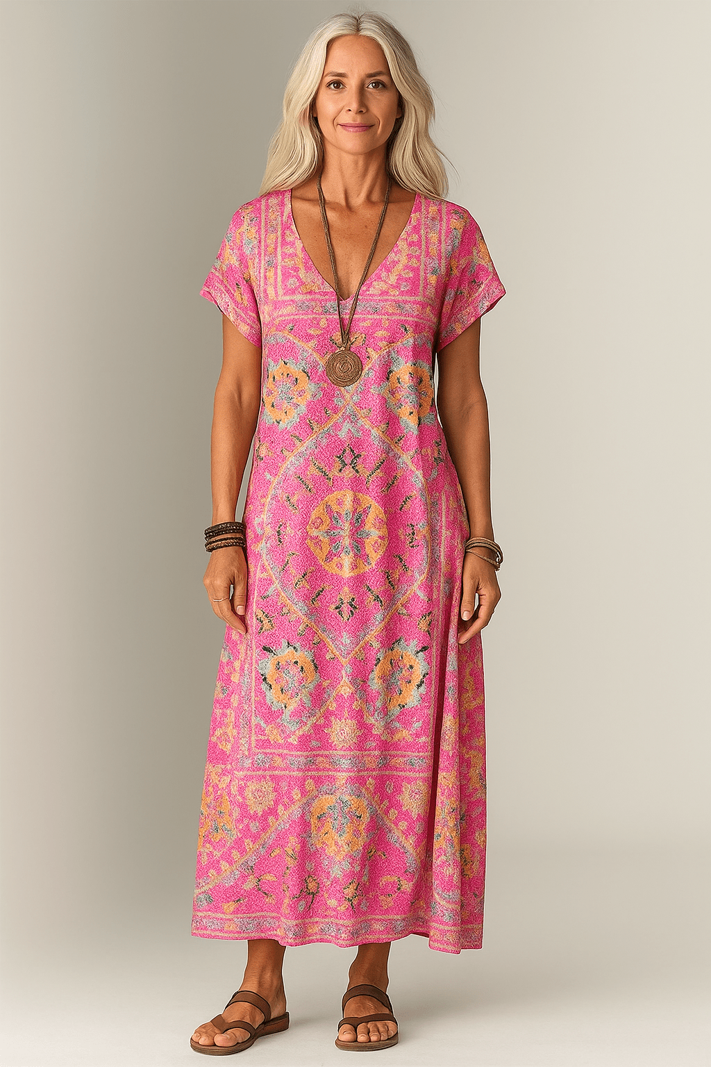 Marianne™ – Boho-klänning