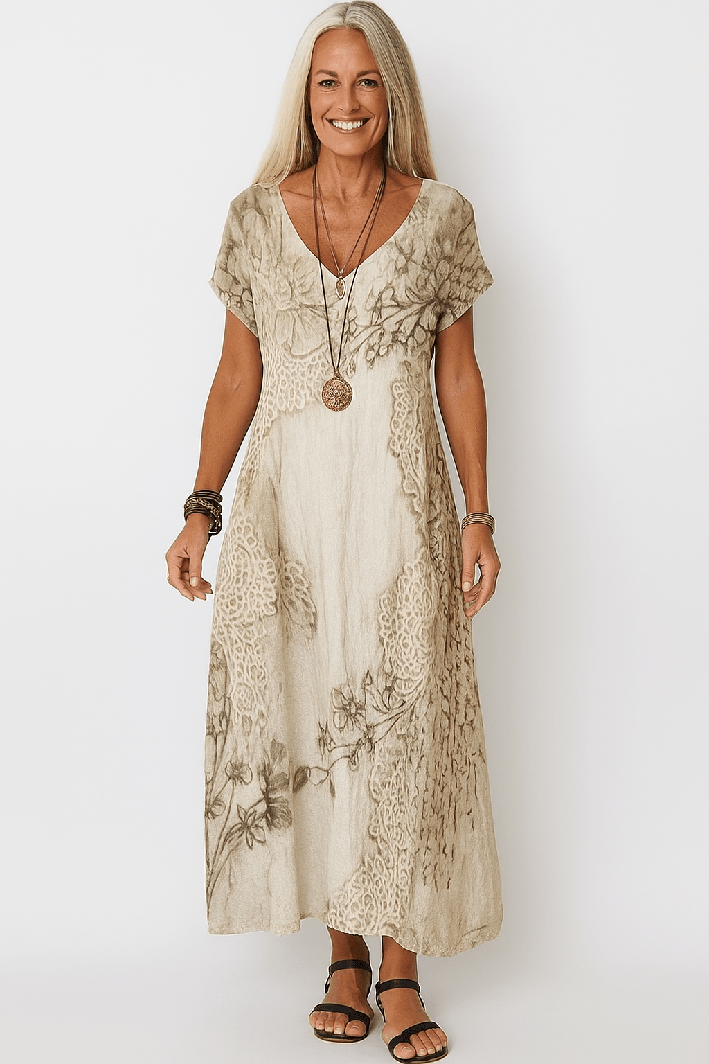 Marianne™ – Boho-klänning