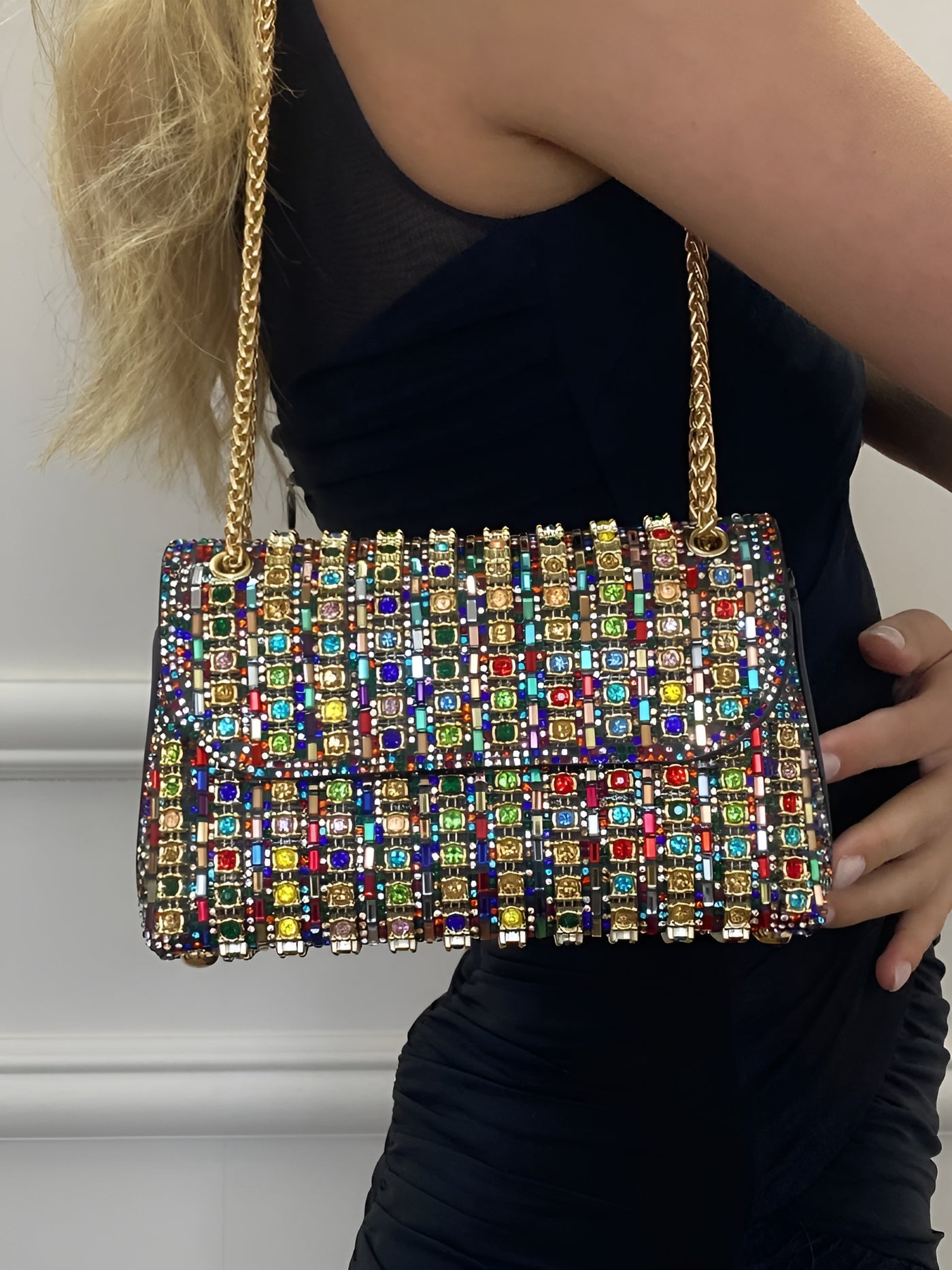 Dazzle Strass™ – Mini Axelväska med glamour som ingen annan