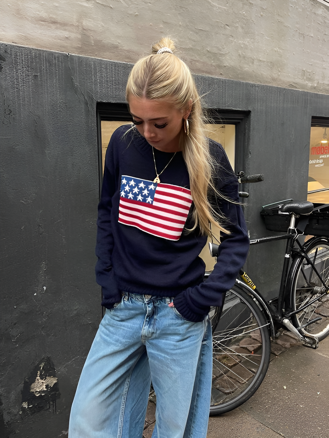 Sara™ – USA-Flagg Tröja