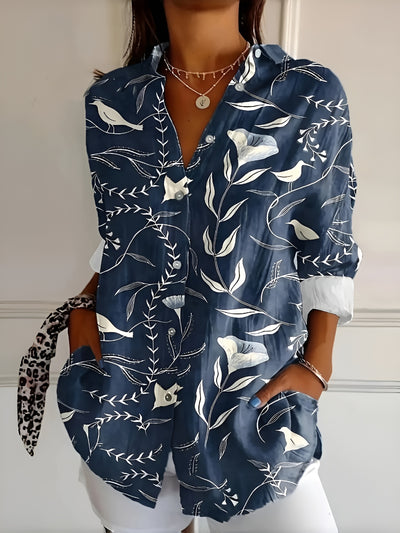 Linea™ – Färgstark blus med själ och stil